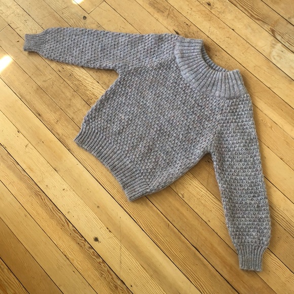 Vintage Off The Shoulder Sweater - Picture 4 of 8